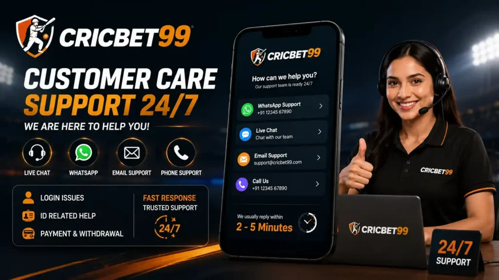 Cricbet99 Customer Care Number